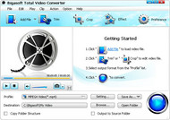 Bigasoft Total Video Converter screenshot